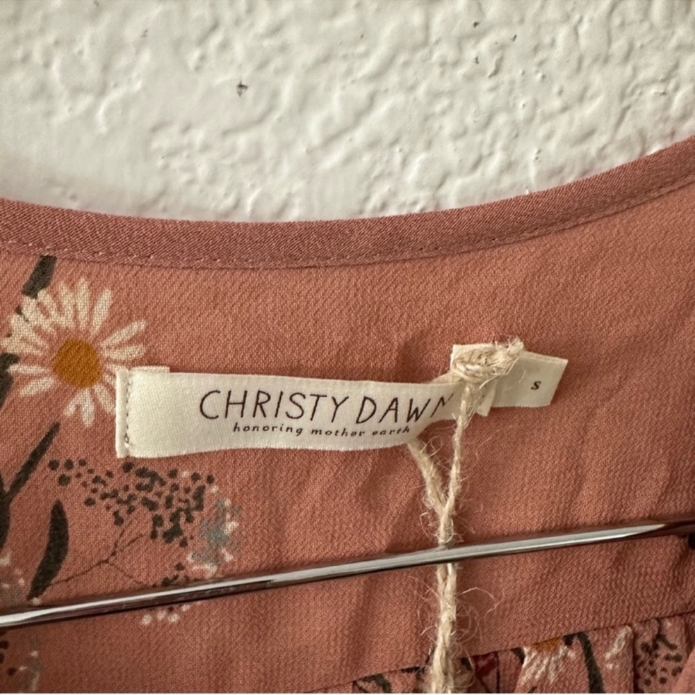 Christy Dawn Simple Dawn Dress in Blush Meadow - Picture 4 of 7